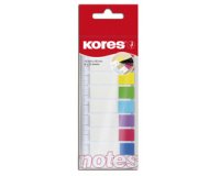 Marque pages - film, 12 x 45 mm, 8 x 15 feuilles