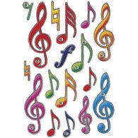 Autocollant MAGIC 'clé', Jewel