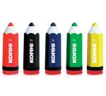 Taille-crayons KOLORITO, en forme de crayon,