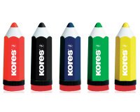 Taille-crayons KOLORITO, en forme de crayon,