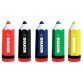 Taille-crayons KOLORITO, en forme de crayon,