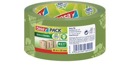 pack Ruban adhésif STRONG RECYCLED, 50 mm x 66 m