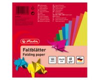 Papier origami, 200 x 200 mm, assorti