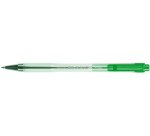 Stylo-bille pilot bp-s matic écriture fine 0.3mm 800m encre classique rétractable corps translucide rechargeable vert