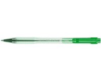 Stylo-bille pilot bp-s matic écriture fine 0.3mm 800m encre classique rétractable corps translucide rechargeable vert