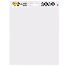 Blok voor flip-over 3M 635 x 762 mm wit - geruit