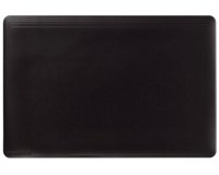 Sous-main Premium, avec textile non tissé, noir