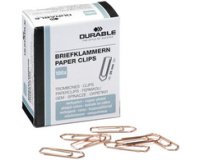 Paperclips, puntig, 32 mm, verkoperd