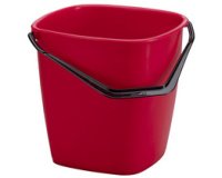 Seau de ménage BUCKET, 9,5 litres, rouge
