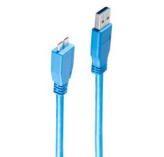 BASIC-S Câble micro USB 3.0, USB-A - micro USB-B