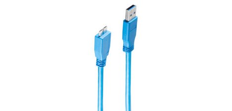BASIC-S Câble micro USB 3.0, USB-A - micro USB-B