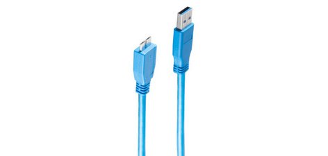 BASIC-S Câble micro USB 3.0, USB-A - micro USB-B