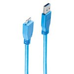 BASIC-S Câble micro USB 3.0, USB-A - micro USB-B