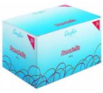 Bracelets élastiques RONDELLA, diamètre 65 mm, 1.000 g, rouge