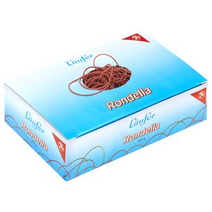 Elastiekjes RONDELLA 65 mm 500 g rood