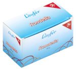 Bracelets élastiques RONDELLA, diamètre 25 mm, 100 g, rouge