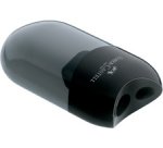 FABER-CASTELL Taille-crayon double, noir