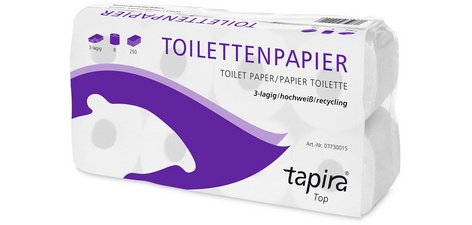 Papier toilette Top, 3 couches, extra blanc