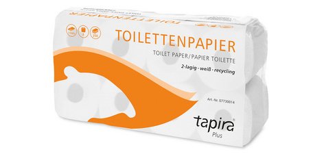 Papier toilette Plus, 2 couches, blanc