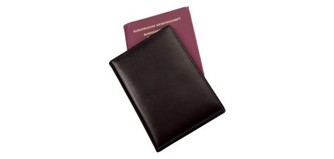 Etui passeport 'RFID Document Safe', cuir nappa