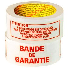 3M  Ruban adhésif 'Bande de garantie', 50 mm x 100 m