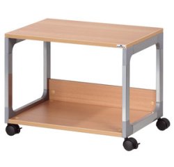 Chariot de bureau SYSTEM Trolley 48, 2 tablettes