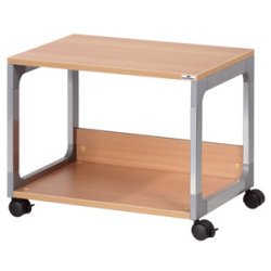 Chariot de bureau SYSTEM Trolley 48, 2 tablettes
