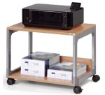 Chariot de bureau SYSTEM Trolley 48, 2 tablettes