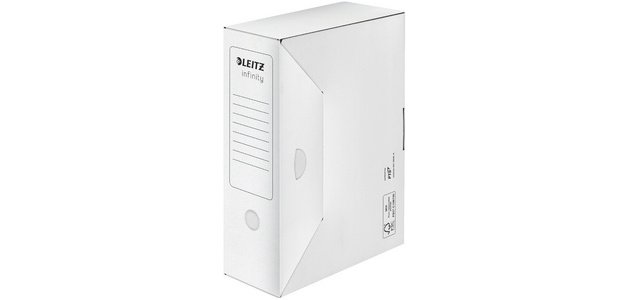 Boîte à archives Infinity, sans acide, (L)100mm, blanc