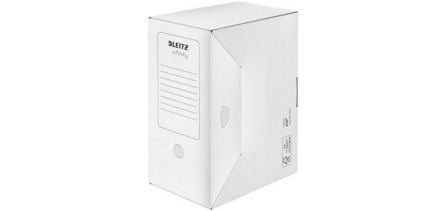 Boîte à archives Infinity, sans acide, (L)150mm, blanc