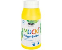 Gouache aux doigts 'MUCKI', 750 ml, jaune