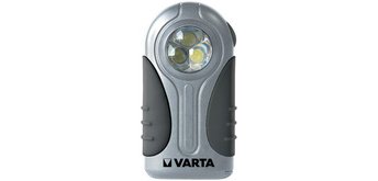 Flashlight 'LED Silver Light', incl. 3 AAA batteries