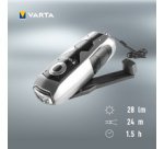 Lampe torche - Dynamo Light - 3 Leds - noir/gris