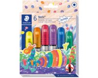 Craie gel Noris 'Glitter', étui carton de 6