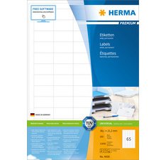 Etiket HERMA 4627 105x148mm A6 premium wit 800stuks