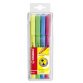 Markeerstift Flash, etui PP met 6 stuks