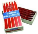 Cire à cacheter, vermillon