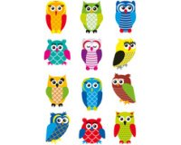 Sticker MAGIC 'Chouettes', film brillant