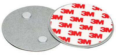 uniTEC Support magnétique universel pour détecteur de fumée