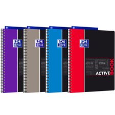 Etudiants Cahier 'ACTIVEBOOK', A4+, quadrillé