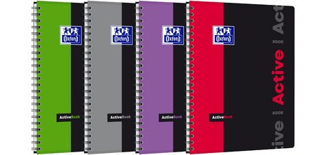 Etudiants Cahier 'ACTIVEBOOK', A4+, quadrillé