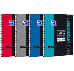 Etudiants Cahier 'ORGANISERBOOK', A4+, quadrillé