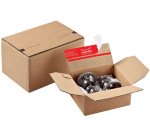 Carton à fond automatique avec une fermeture