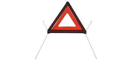 LEINA Triangle de présignalisation 'Euro Spider XS'