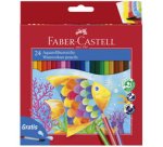 FABER-CASTELL Crayons couleur KINDER-AQUARELLE, étui carton