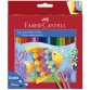 FABER-CASTELL Crayons couleur KINDER-AQUARELLE, étui carton