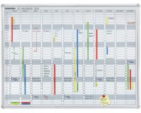 Bande de dates pour tableau planning JK1203, blanc