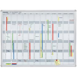 Bande de dates pour tableau planning JK1203, blanc