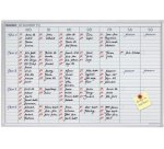 Tableau planning JetKalender, calendrier de semaine