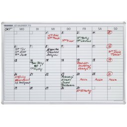 Bord planning JetKalender weekkalender
